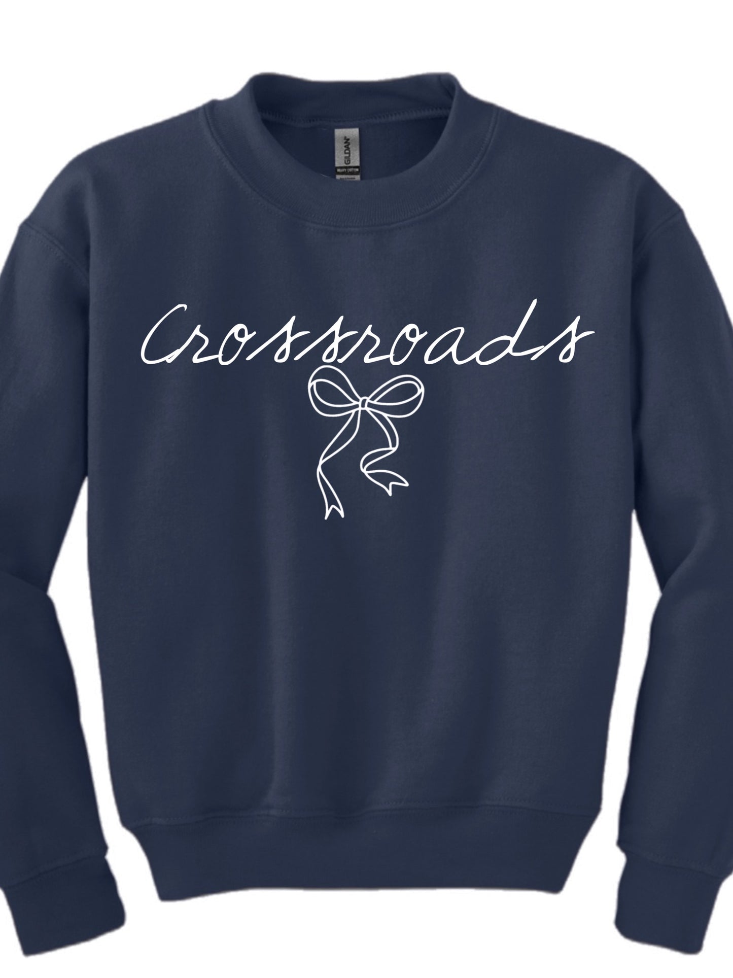 Crossroads Bow Crew Sweatshirt