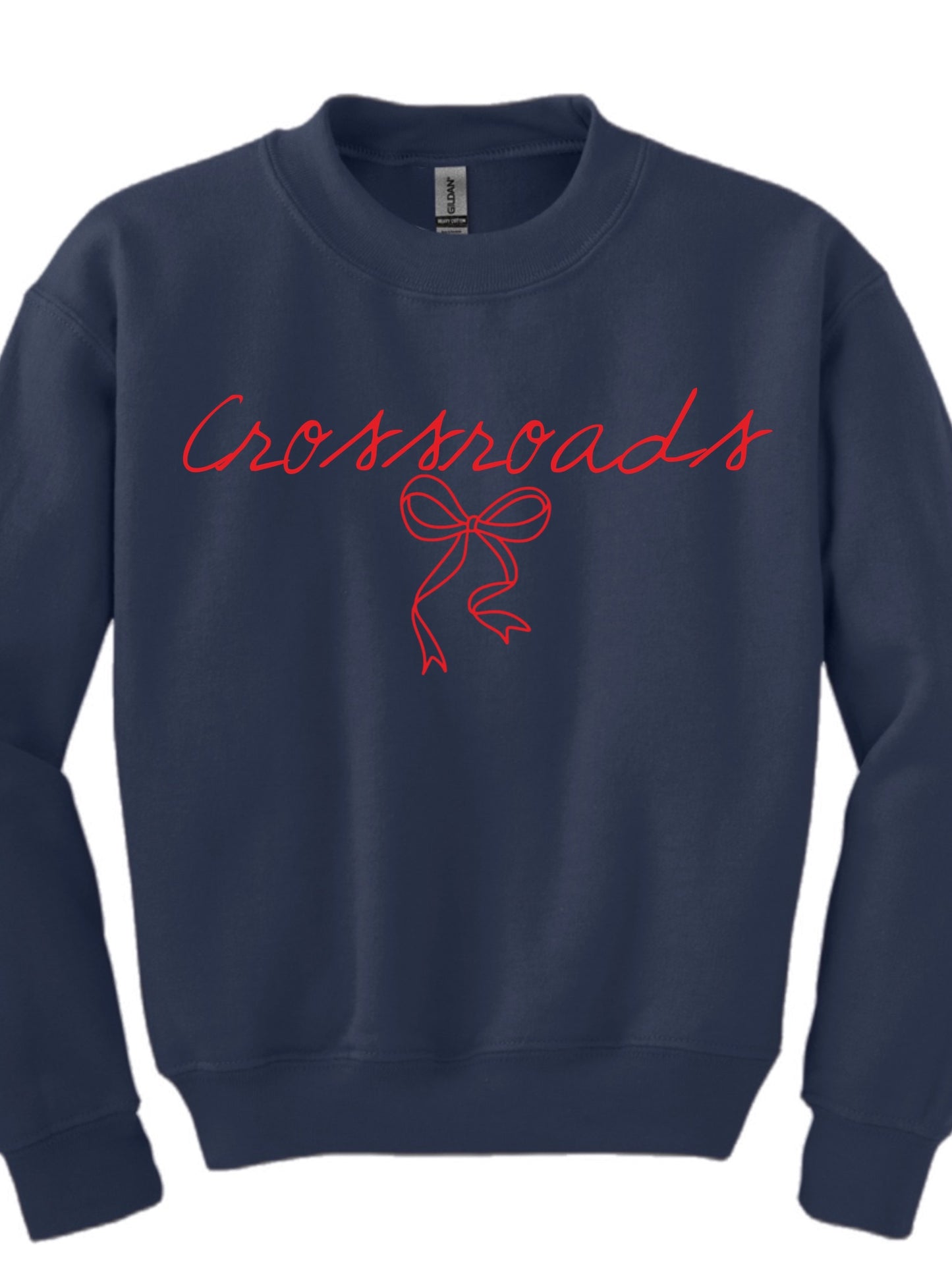 Crossroads Bow Crew Sweatshirt