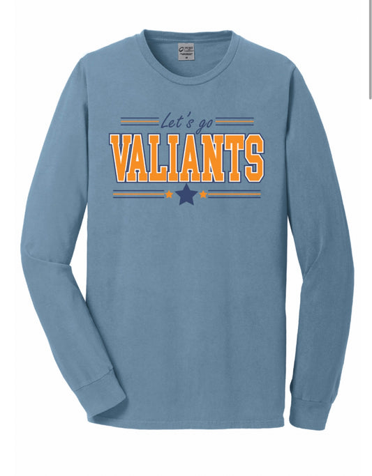 Let’s Go Valiants Longsleeve