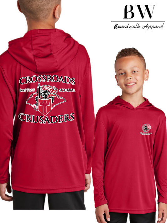 YOUTH DRY FIT HOODIE